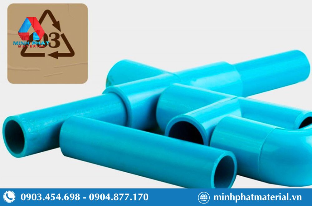 PVC thường được dùng làm ống nhựa nước các loại