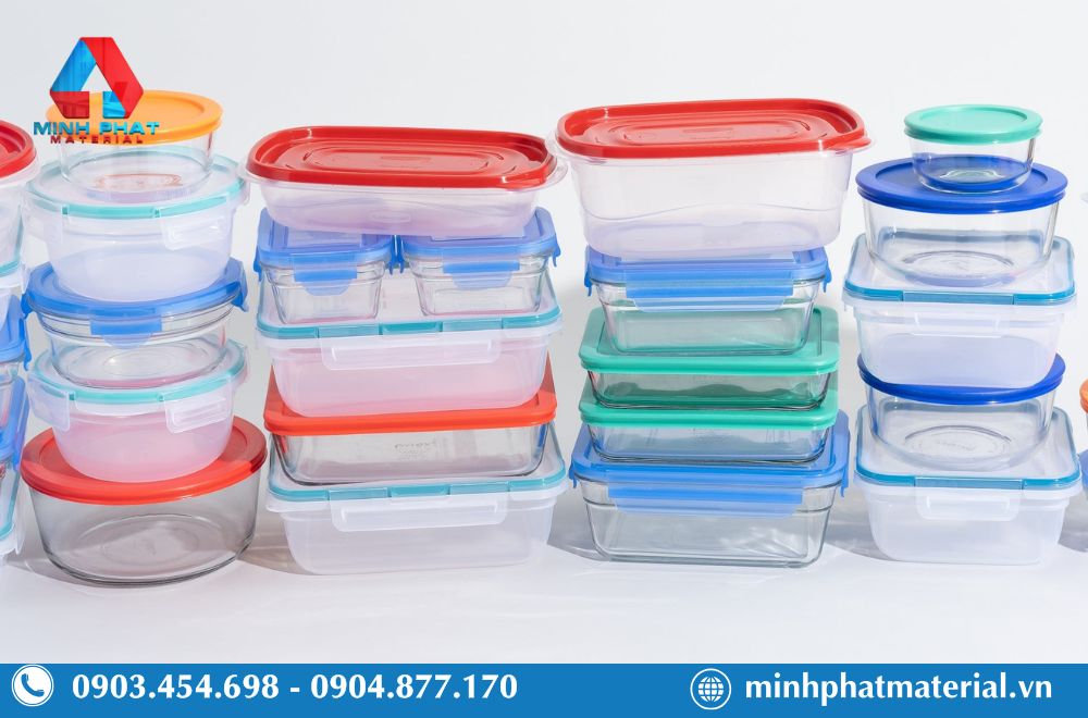 Nhựa PP được sử dụng phổ biến để làm hộp đóng thực phẩm