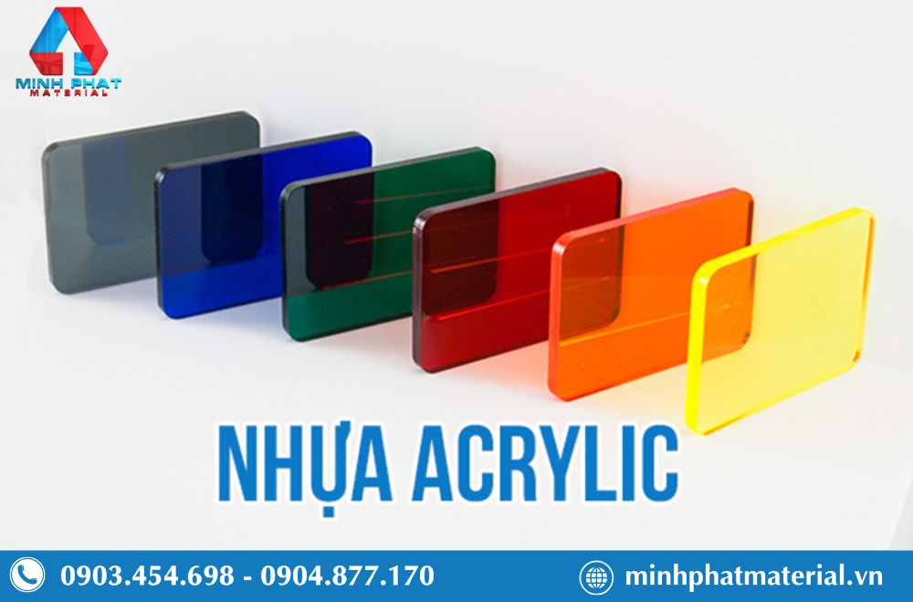 Nhựa Acrylic là một loại vật liệu tổng hợp