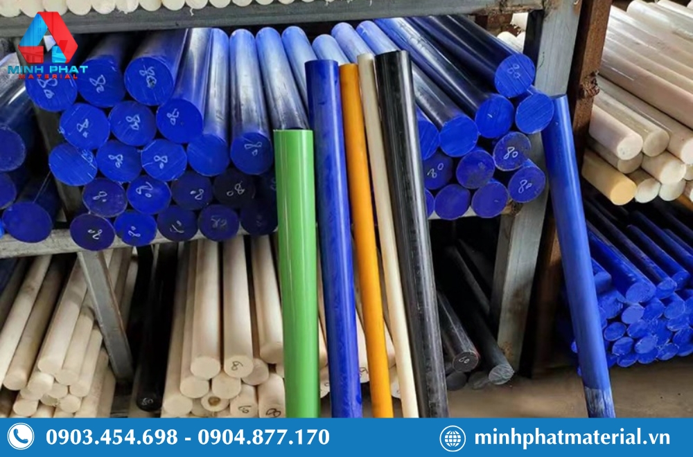 Nhựa MC được sản xuất với nhiều màu sắc khác nhau