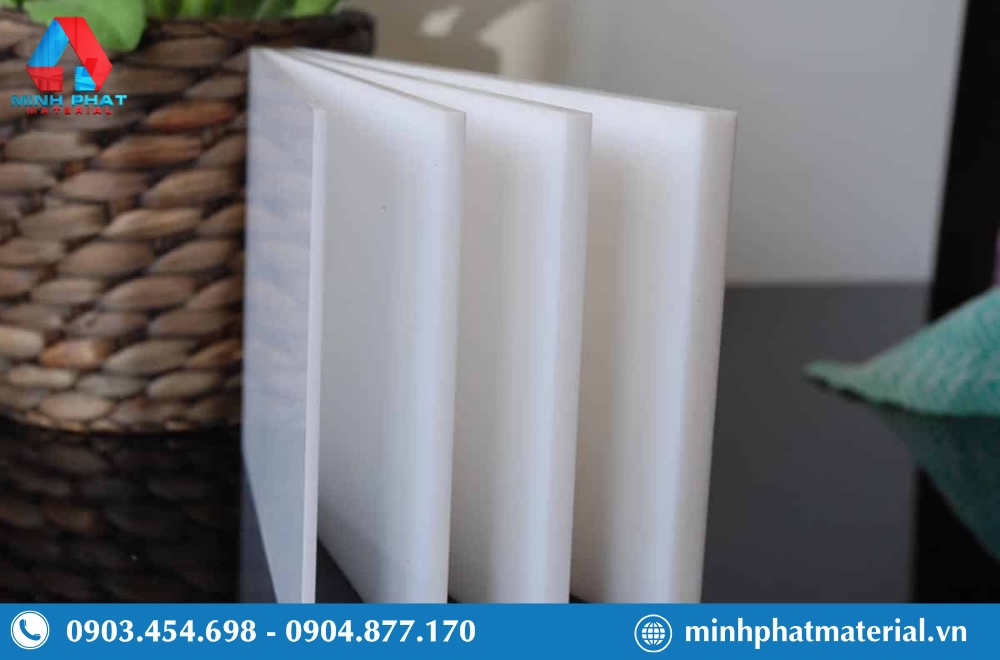 Kích thước tấm Mica trắng có thể ứng dụng trong nhiều hạng mục khác nhau