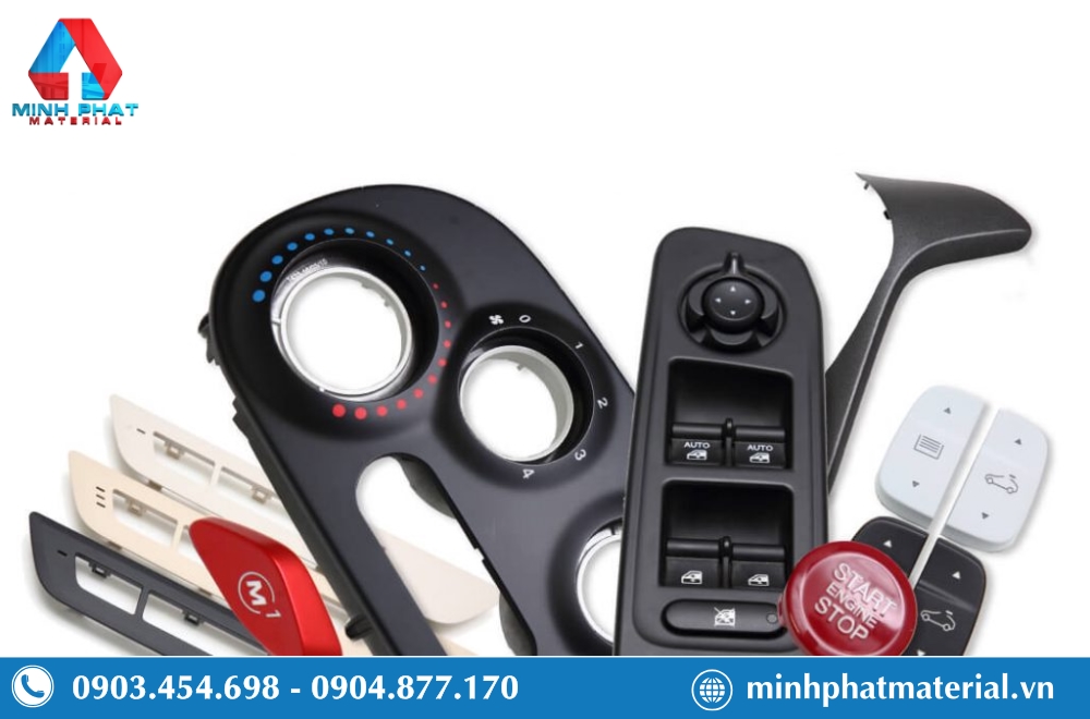 PA cây được sử dụng ở nhiều vị trí quan trọng trong thiết kế xe