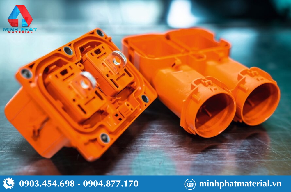 Nhựa PA66 dùng phổ biến cho các đầu nối điện