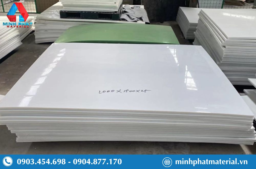 Nhựa PE có nhiều đặc tính tốt phù hợp với nhu cầu của người dùng