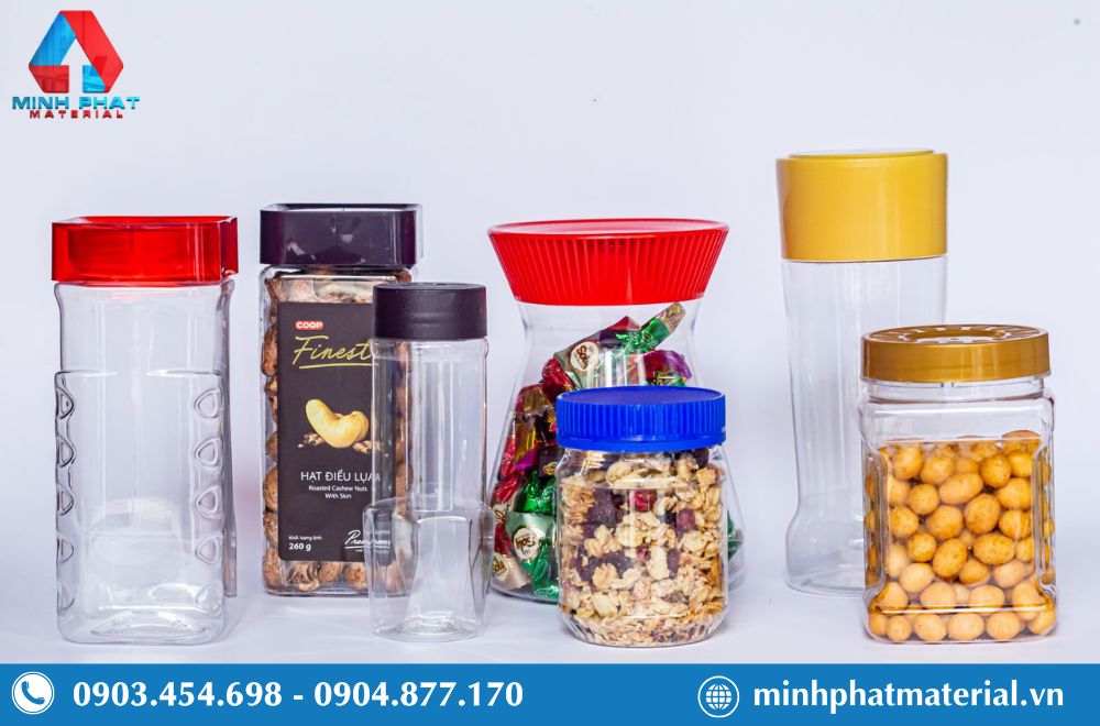 Nhựa PET có độ bền cao và khả năng chịu lực tốt