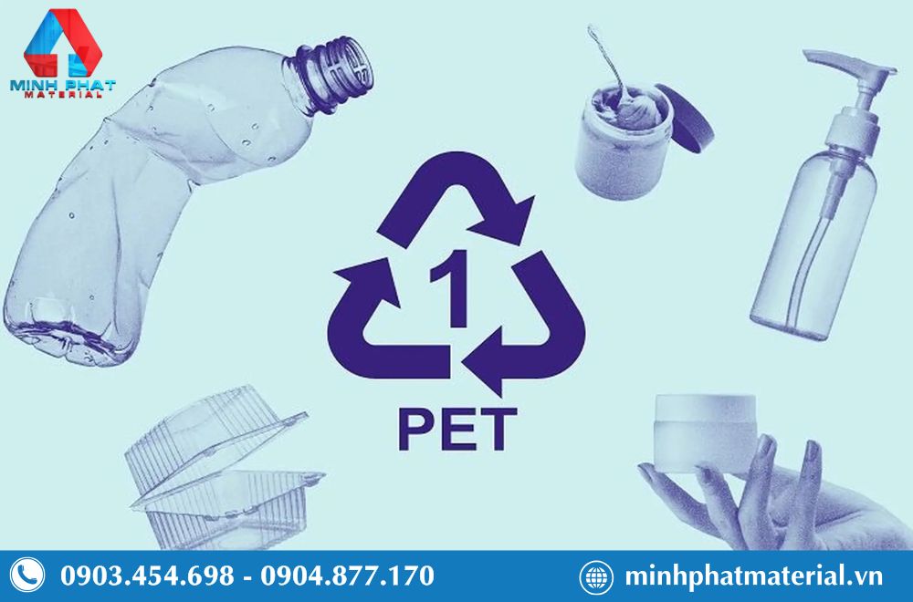Nhựa PET ứng dụng trong sản xuất chai lọ, hộp đựng thực phẩm