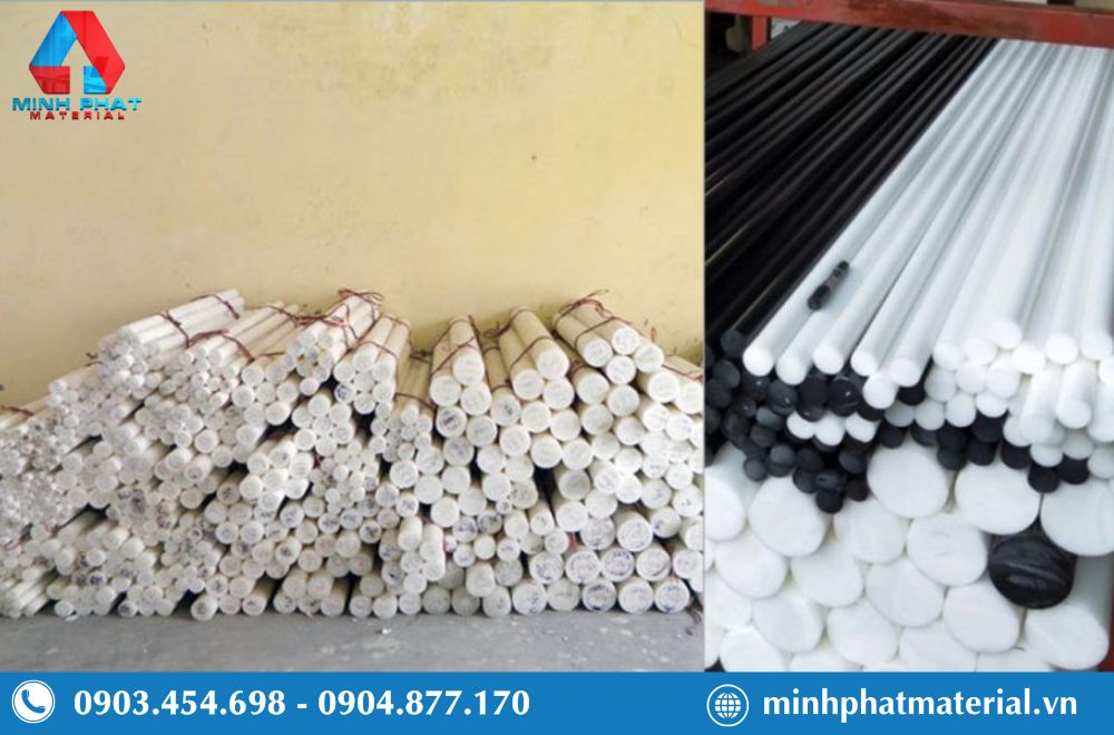 Giá nhựa POM cây tròn dao động từ 41.500 - 1.470.000 tùy vào đường kính sản phẩm