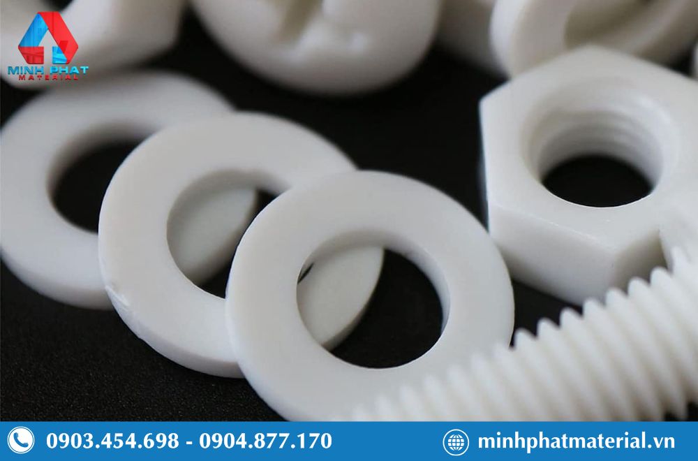 Ứng dụng nhựa POM trắng vào sản xuất bánh răng, vòng bi,..