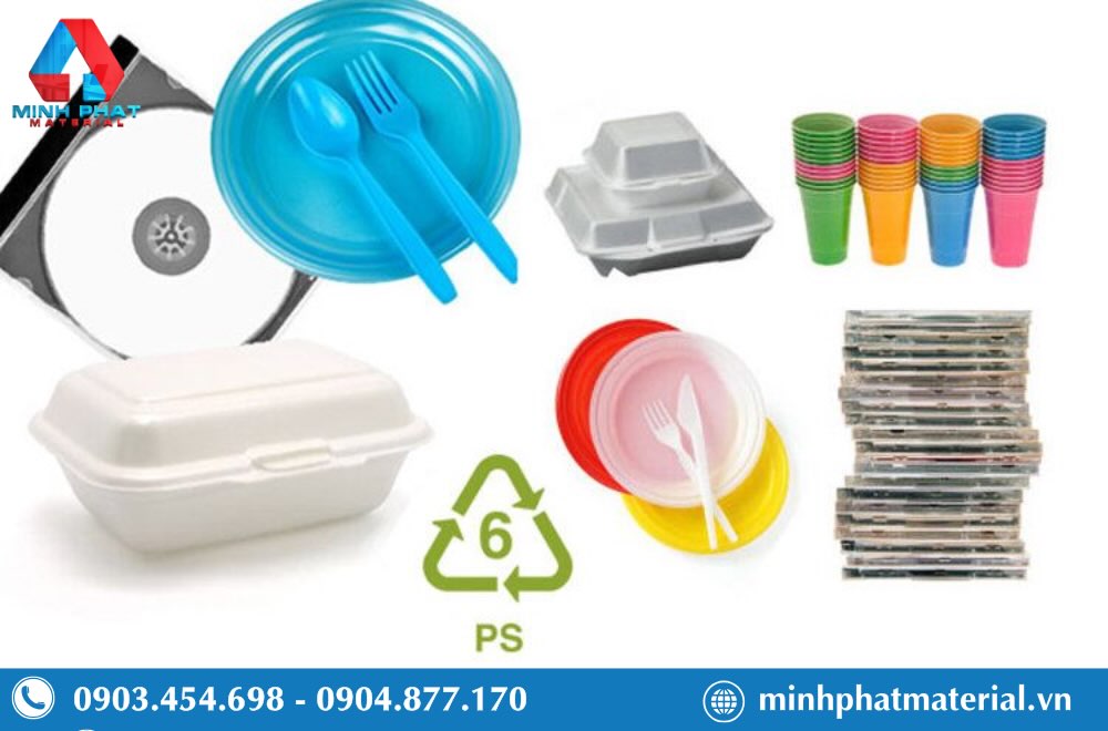 Nhựa PS có nhiều ứng dụng trong công nghiệp và đời sống