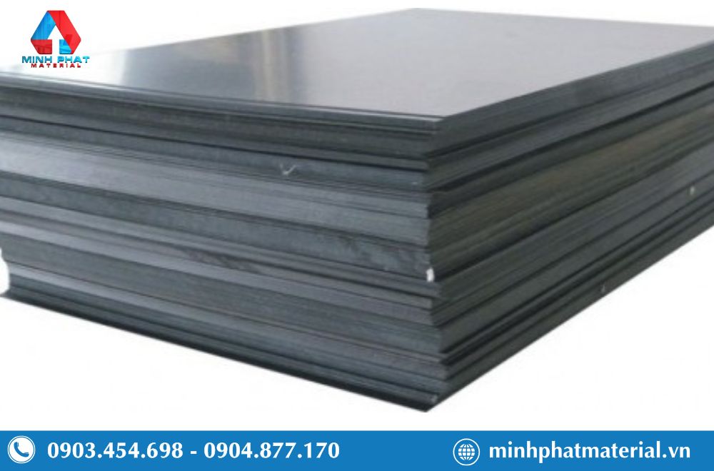 Tấm nhựa PVC đen là vật liệu làm từ polyvinyl clorua (PVC) có màu đen