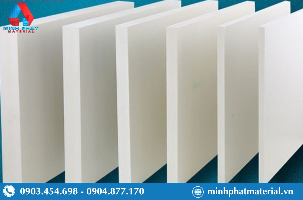 Nhựa PVC trắng mang đến vẻ hiện đại và sang trọng cho các công trình của bạn