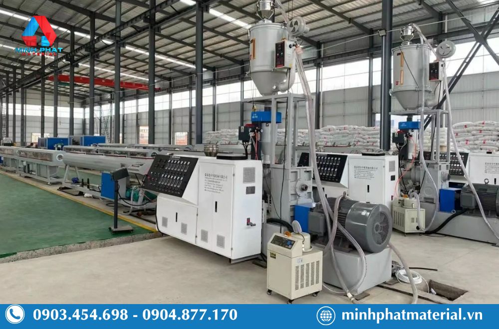 Quy trình sản xuất nhựa PE theo từng bước