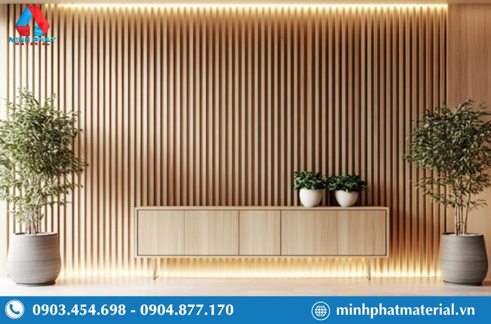 Ứng dụng của tấm nhựa PVC trong thiết kế nội thất