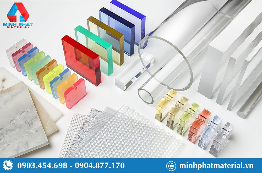 Tấm nhựa Mica Acrylic ứng dụng nhiều trong cuộc sống