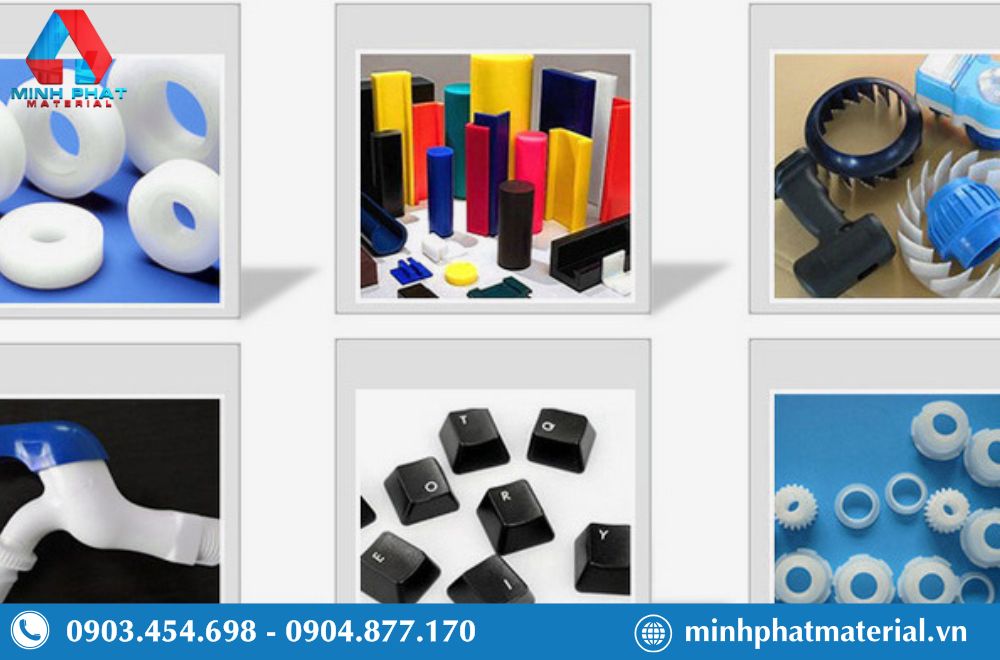 Nhựa POM dạng tấm được sử dụng rộng rãi trong các ngành công nghiệp