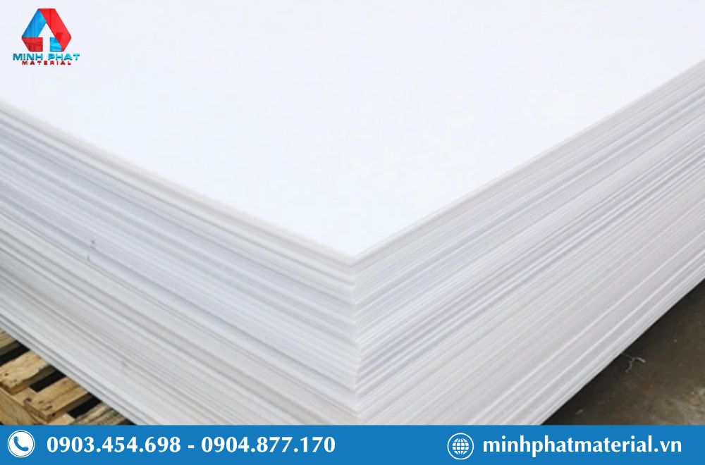 Đặc điểm, ứng dụng và lưu ý khi sử dụng tấm nhựa PP màu trắng