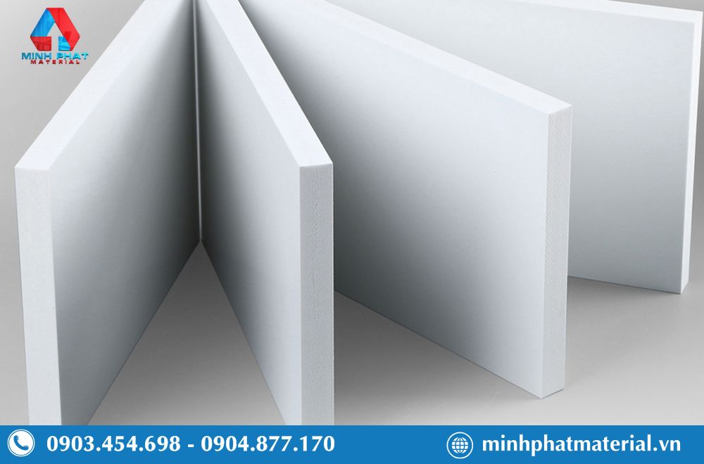 Ưu điểm của tấm nhựa PVC màu trắng