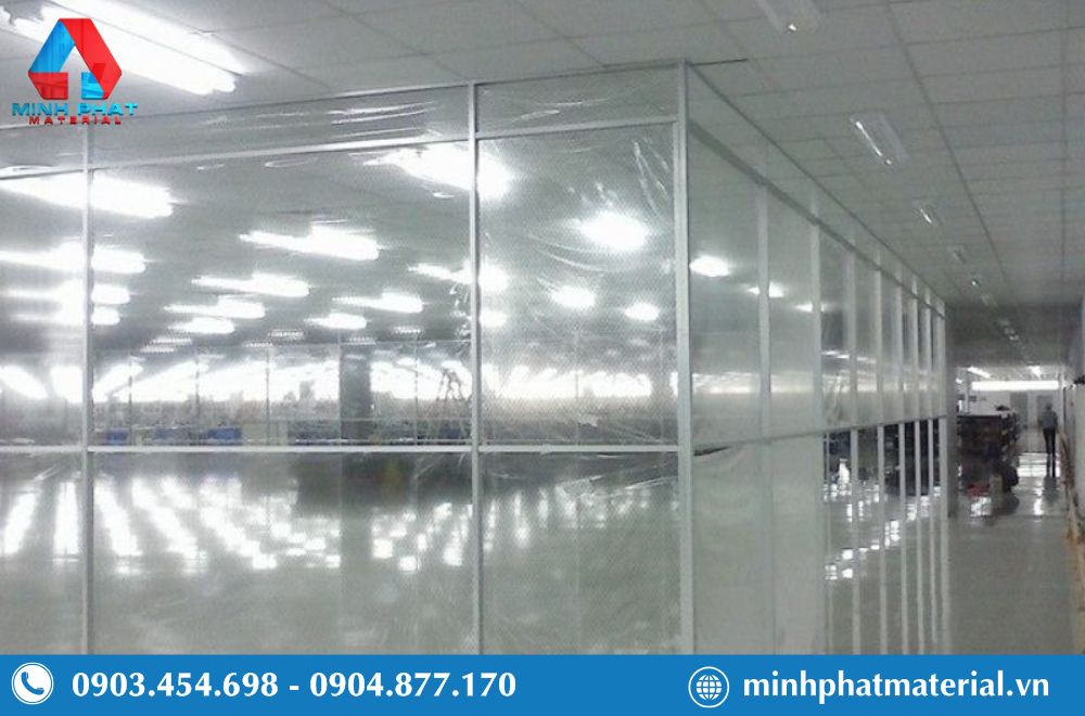 Tấm nhựa PVC trong suốt 5mm