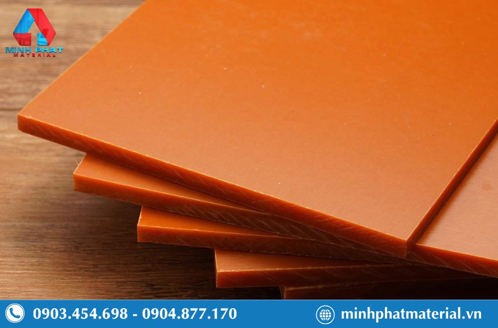 Phíp cam Bakelite Phenolic là một loại vật liệu tổng hợp kỹ thuật có khả năng cách điện và chịu nhiệt tốt