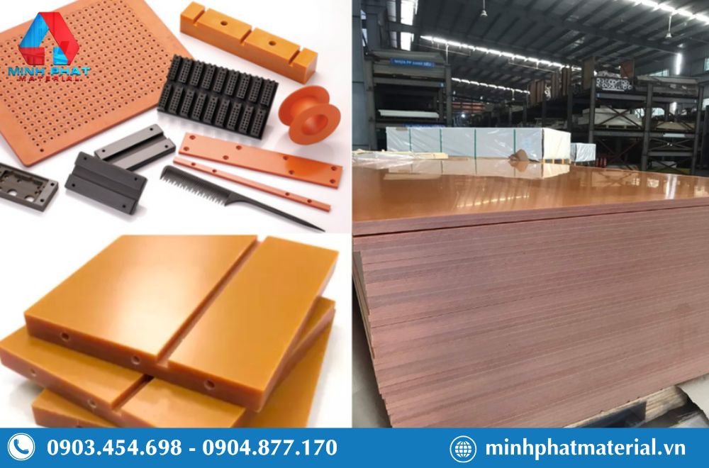 Phíp cam Bakelite Phenolic được ứng dụng rộng rãi trong điện – điện tử, cơ khí